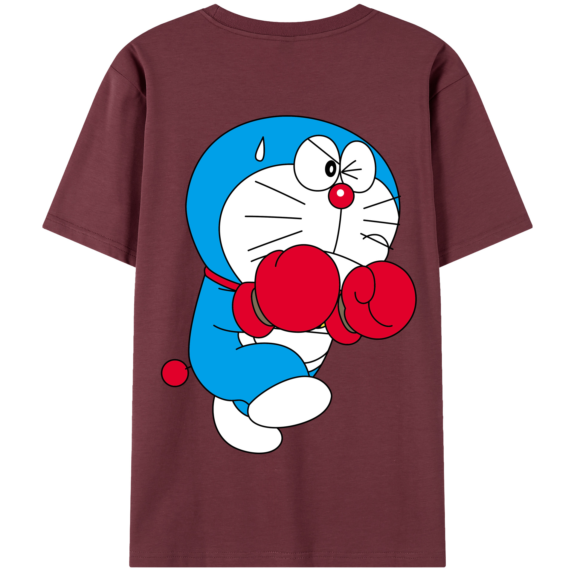 （画像用） ドラえもん Doraemon 綿100％半袖Tシャツ（背面プリント）